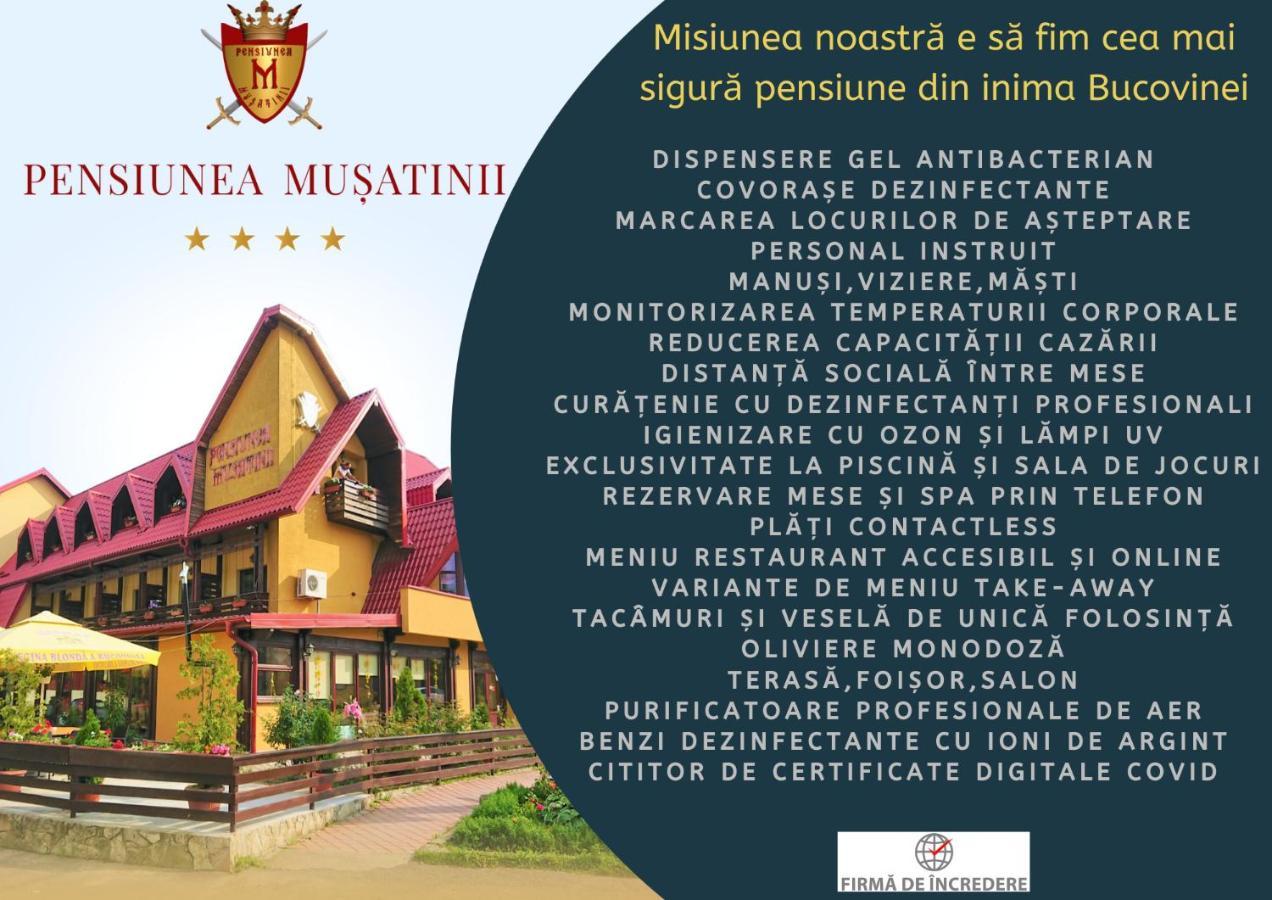 Pensiunea Musatinii Putna  Exterior photo