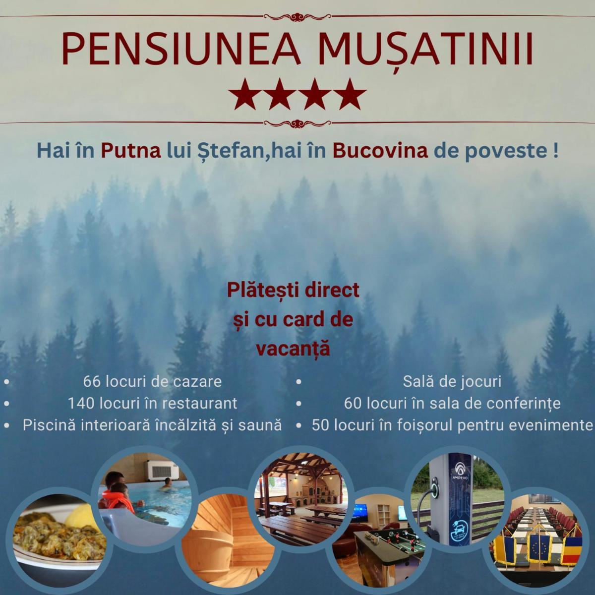 Pensiunea Musatinii Putna  Exterior photo