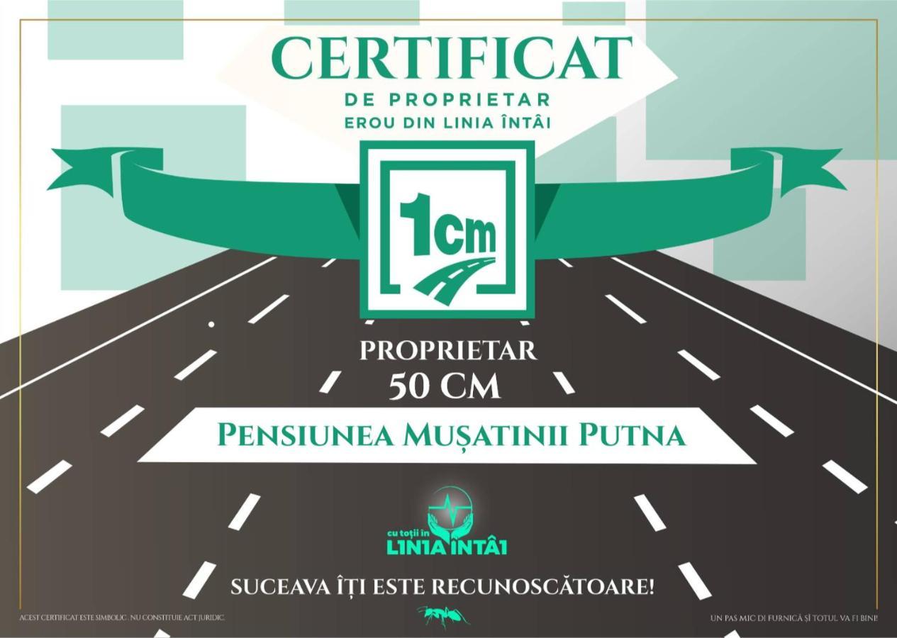 Pensiunea Musatinii Putna  Exterior photo